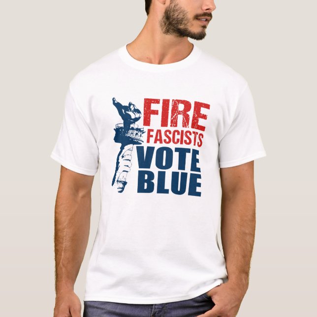 Vote Blue T-Shirt (Front)