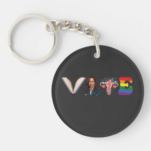 VOTE Books Uterus LGBT Kamala Harris Walz Election