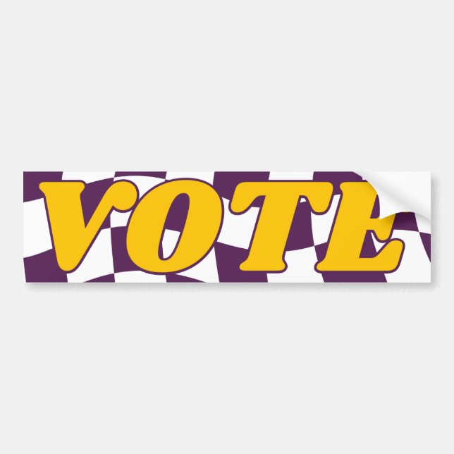 VOTE Bumper Sticker (Front)