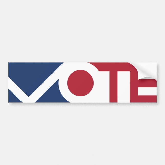 VOTE Bumper Sticker (Front)