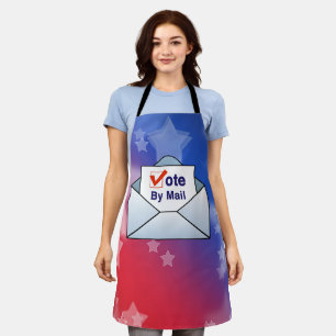 Vote By Mail All-Over Print Apron