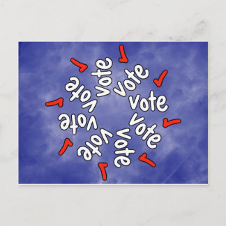 Vote: Check! Postcard