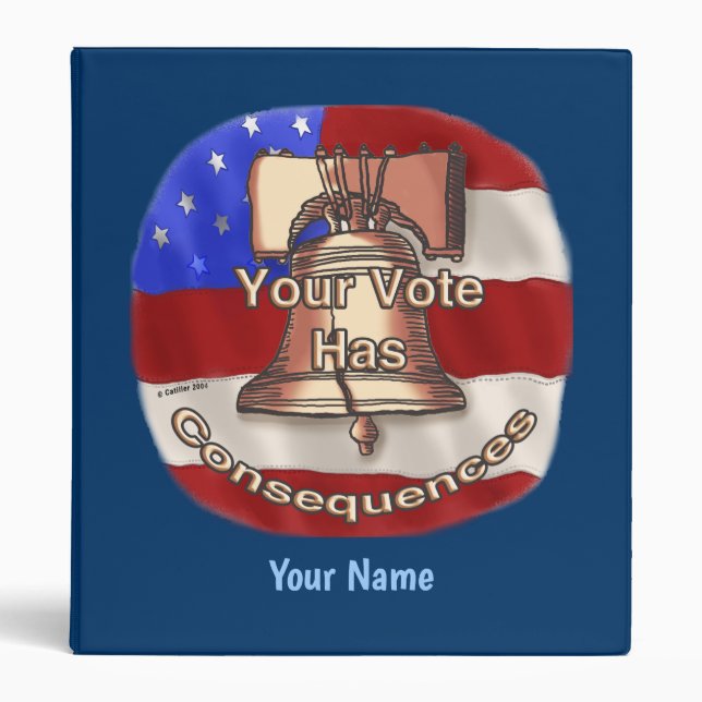 Vote Consequences binder (Front)