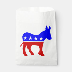 vote democrat donkey politics election favour bag