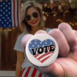 Vote Election 2024 USA President 1 Inch Round Button<br><div class="desc">Vote Election 2024 USA President button</div>