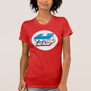 VOTE Election Day USA Voting Ballot Box I Voted T-Shirt