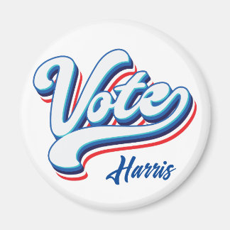 Vote Election Typography Magnet
