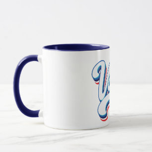 Vote Election Typography  Mug