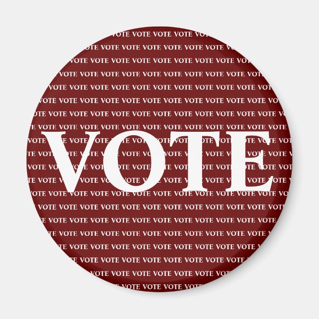 Vote Election Vote Magnet (Front)