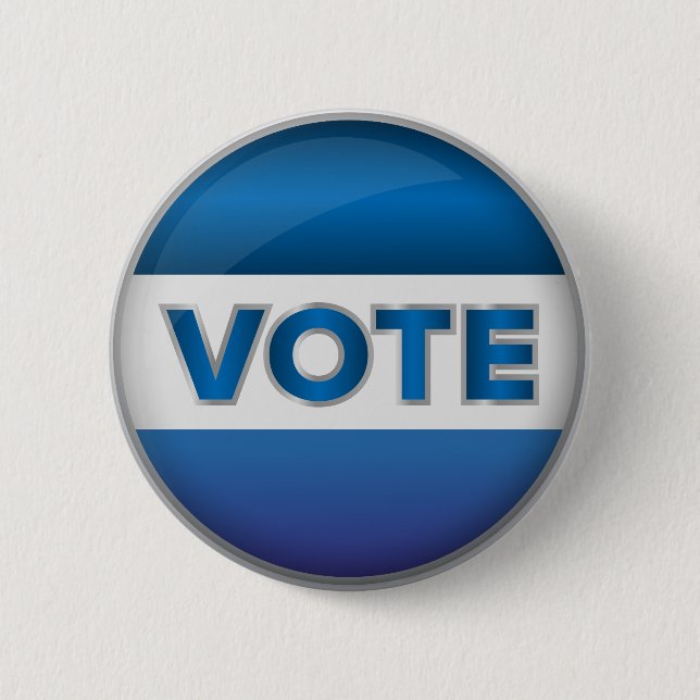 Vote Elections  2 Inch Round Button (Front)