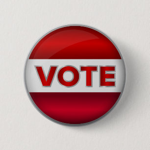 Vote Elections  2 Inch Round Button