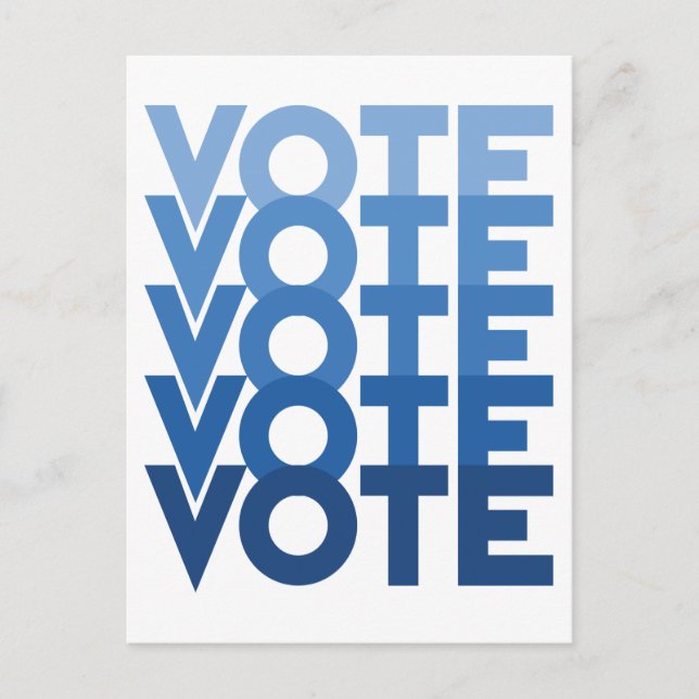 Vote Elections Voting Rights Voter Politics Postcard (Front)