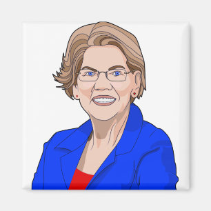 vote elizabeth warren magnet