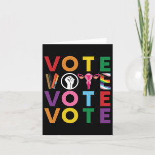 Vote Equality Progress Sticker1 Card