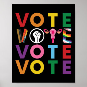 Vote Equality Progress Sticker1  Poster
