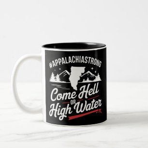 Vote For A Better Future USA President 2024 Two-Tone Coffee Mug