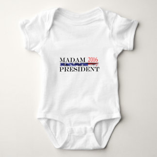 Vote for a Madam President in 2016 Baby Bodysuit