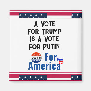 Vote For America Magnet