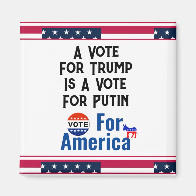 Vote For America Magnet (Front)