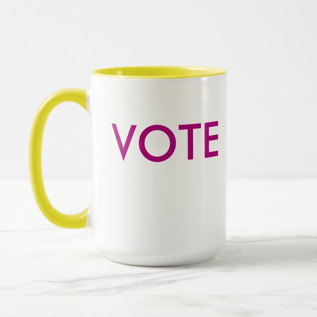 Vote for Art Mug (Left)