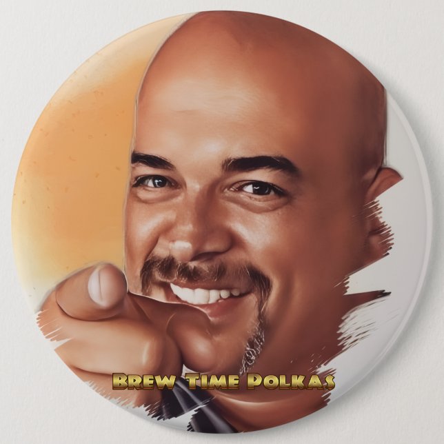 Vote for BrewsterJ. Button (Front)