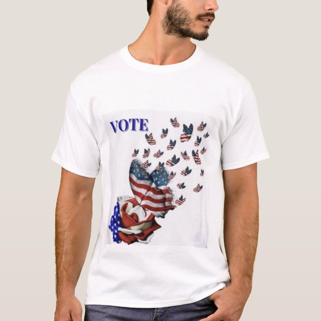 Vote for Change. T-Shirt (Front)