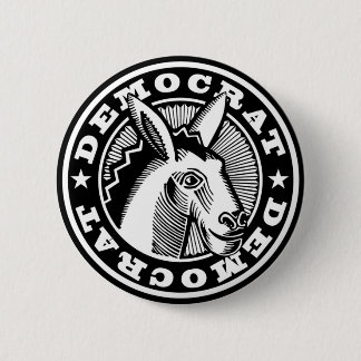 VOTE FOR DEMOCRATS 2 INCH ROUND BUTTON