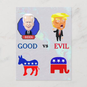 Vote For Good Postcard