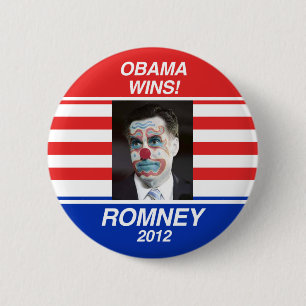 Vote for Romney 2 Inch Round Button
