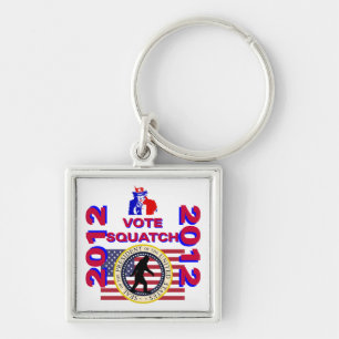 Vote for Squatch 2010 Keychain