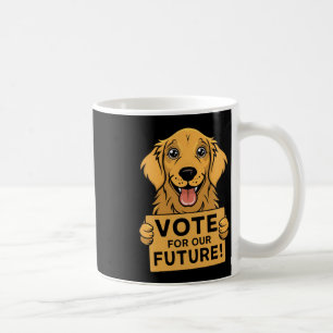 Vote For The Future! Sticker Coffee Mug