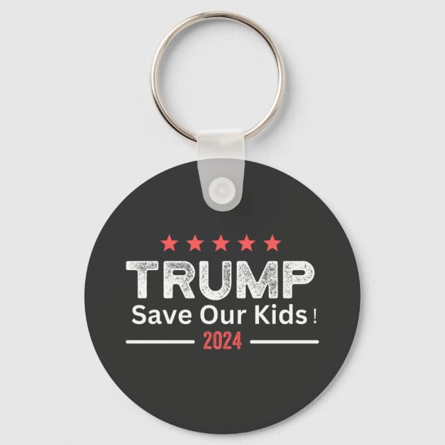 vote for trump 2024 keychain (Front)