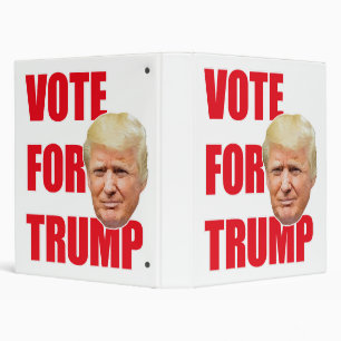 Vote for trump  binder