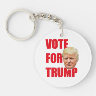 Vote for trump keychain