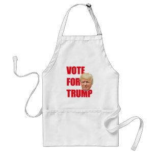 Vote for trump  standard apron