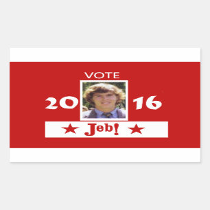 Vote for Young Jeb in 2016 Sticker