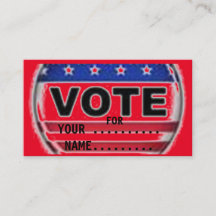 VOTE FOR YOUR CANDIDATE....