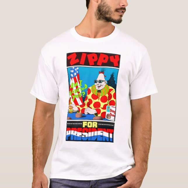 Vote for Zippy T-Shirt (Front)