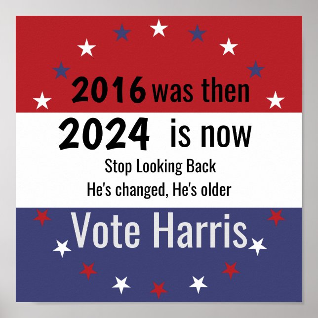 Vote Harris v2 Poster (Front)
