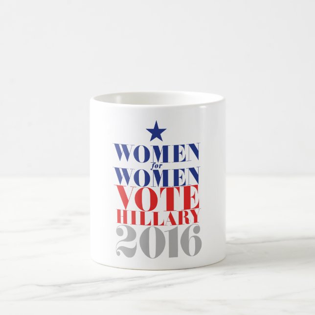 VOTE HILLARY 2016 COFFEE MUG (Center)