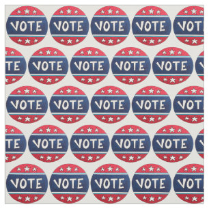 VOTE I Voted Sticker 2020 Election Day USA Voting Fabric