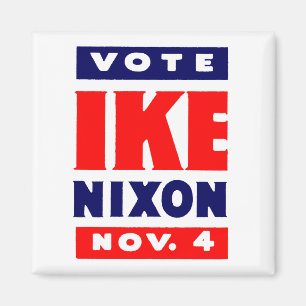 Vote Ike, Nixon in 1952 Magnet