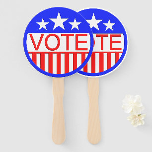Vote In America Hand Fan