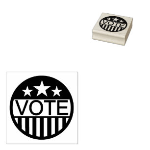 Vote in America Rubber Stamp