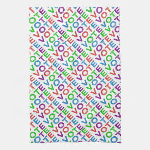 VOTE in Multi-colours Kitchen Towel