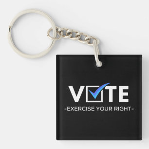 Vote (It Matters) Keychain