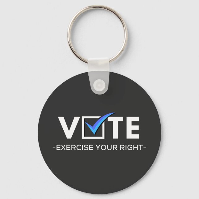 Vote (It Matters) Keychain (Front)
