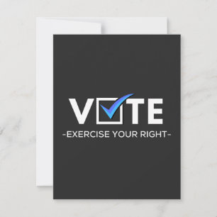 Vote (It Matters) Thank You Card