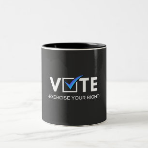Vote (It Matters) Two-Tone Coffee Mug