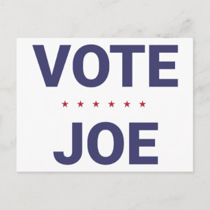 Vote Joe (2020 US election) Postcard